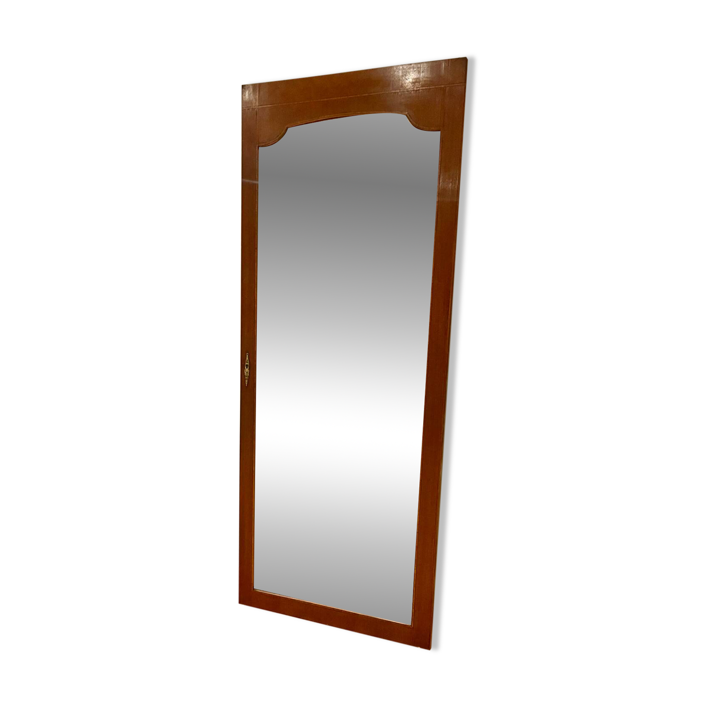 Bevelled Art Deco mirror – marquetry, 1930s