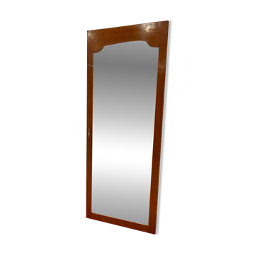 Bevelled Art Deco mirror – marquetry, 1930s