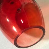 Vintage Pendant Lamp • Goccia di Sangue • Artisanal Glass • Murano • 1980