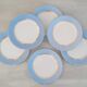 Dessert Plates and Hollow Dishes in Earthenware Café Gilbert by Moulin des Loups Vintage