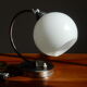 Bedside lamp shaped Art Deco ball of the 30s