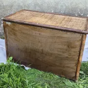 Vintage wicker chest of drawers furniture