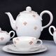 Vintage Volkstedt Germany Porcelain Tea & Caffee Set with Creamer and Sugar
