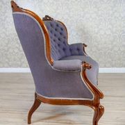 Rococo Revival Walnut Sofa, 1860