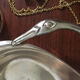 Glove statuette brass vintage