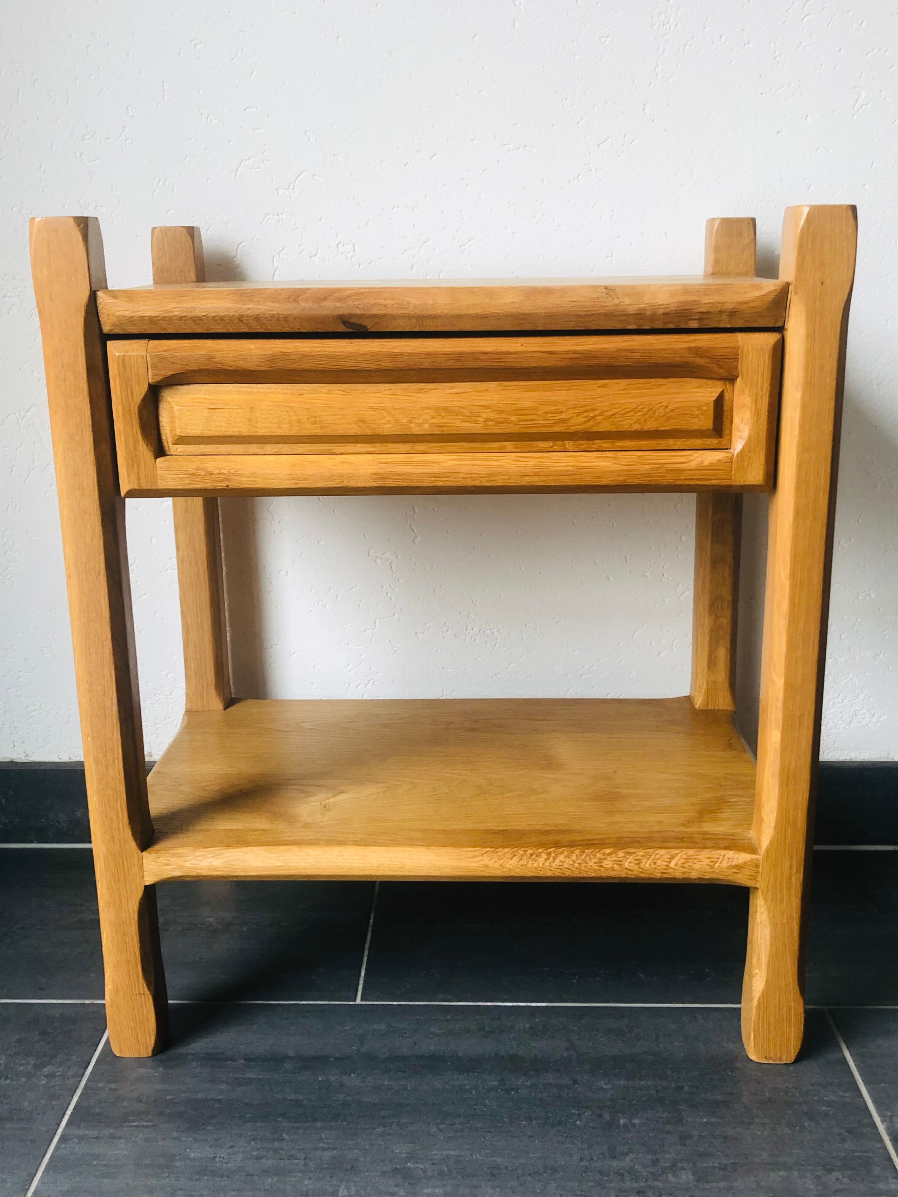 Brutalist bedside table
