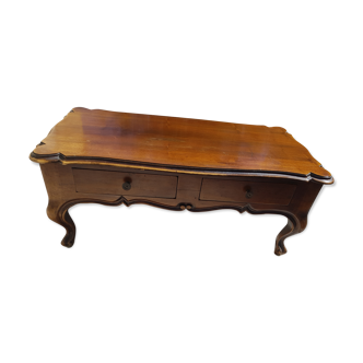 Table basse en noyer