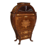 Great Austrian Biedermeier style inlaid secretaire