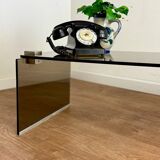 Glass coffee table from the 70s
