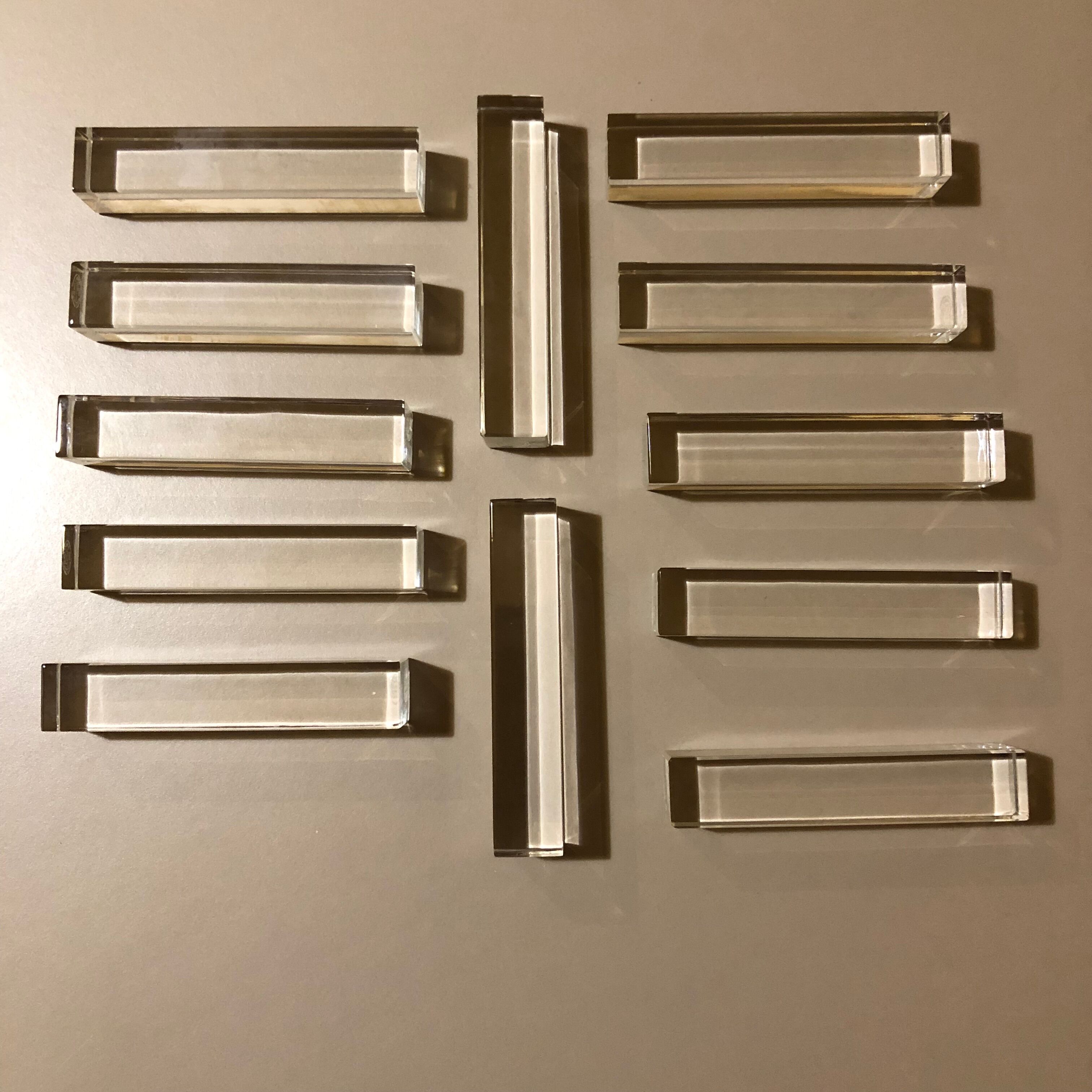 12 baccarat knife holders