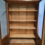 Antique oak administration cabinet