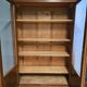 Antique oak administrative cupboard