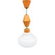 Hanging lamp, Kamenický Šenov, Czechoslovakia, 1950s.