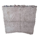 Moroccan Boucherouite rug white - 193 x 177 cm