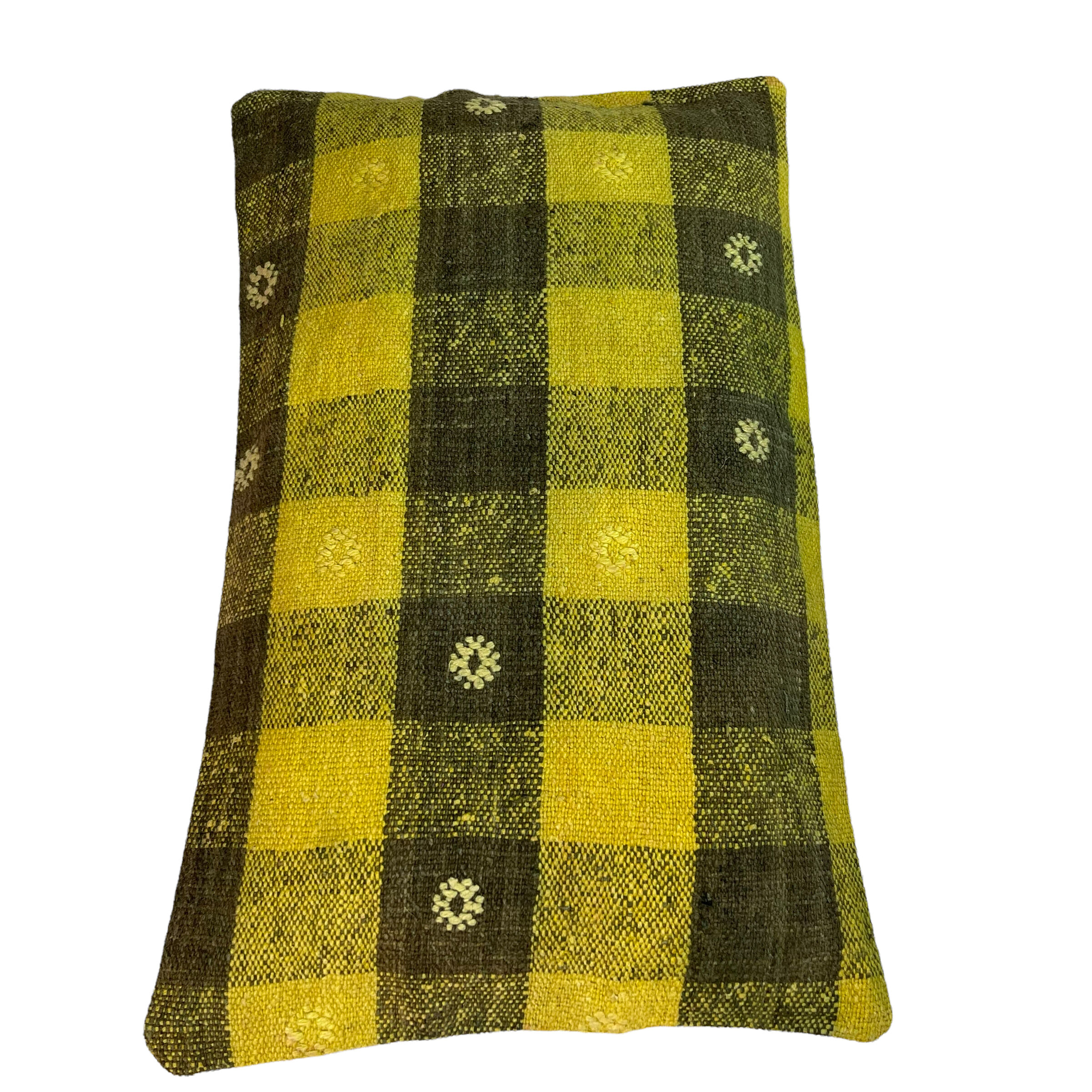 Vintage turkish kilim cushion cover, 30 x 50 cm