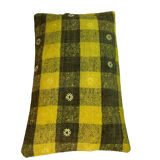 Vintage turkish kilim cushion cover, 30 x 50 cm