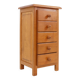 Chiffonnier / commode en bois massif avec 5 tiroirs