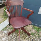 Fauteuil de bureau américain ancien