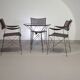 Beautiful dining set designed by Yuzuru Yamakawa. The chairs and table are