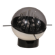 Space Age sculptural globe-shaped table lamp by Gaetano Missaglia, Italy, 1970s