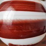 Pair of vintage 80-90 glass ball lamps