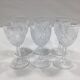 Saint Louis - 6 White Wine Glasses Gavarni Model