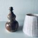 Vintage ceramic lamp signed