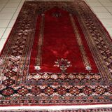 Tapis Vintage Bukhara en Laine, Années 1960, Éclat et Tradition