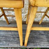 Pair of bistro chairs circa 50s/60s