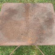 Old garden coffee table