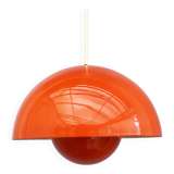Verner Panton Flower Pot Suspension for Louis Poulsen, Orange
