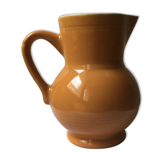 Mustard pitcher bistro style brand Emile Henry