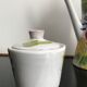 Vallauris coffee service engraved and hand painted - coffee maker and sugar pot fleuris vallauris