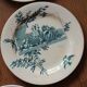 set of 10 antique earthenware plates with blue decoration from Bordeaux