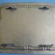 Ancien plateau thé métal argenté doré gilded silver-plated metal tea tray