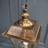 Copper or brass lantern mid-twentieth 1960