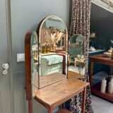 Miroir triptyque Art Déco lumineux