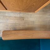 60s sofa Scandinavian Danish teak Poul Jeppesens Møbelfabrik 3 seater velvet stone Frey