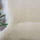 Vintage grey green almond green velvet toad chair