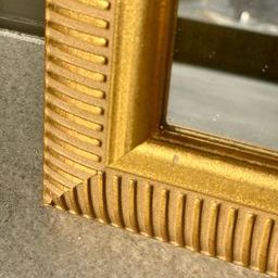 Mirror wood, smooth and gilded