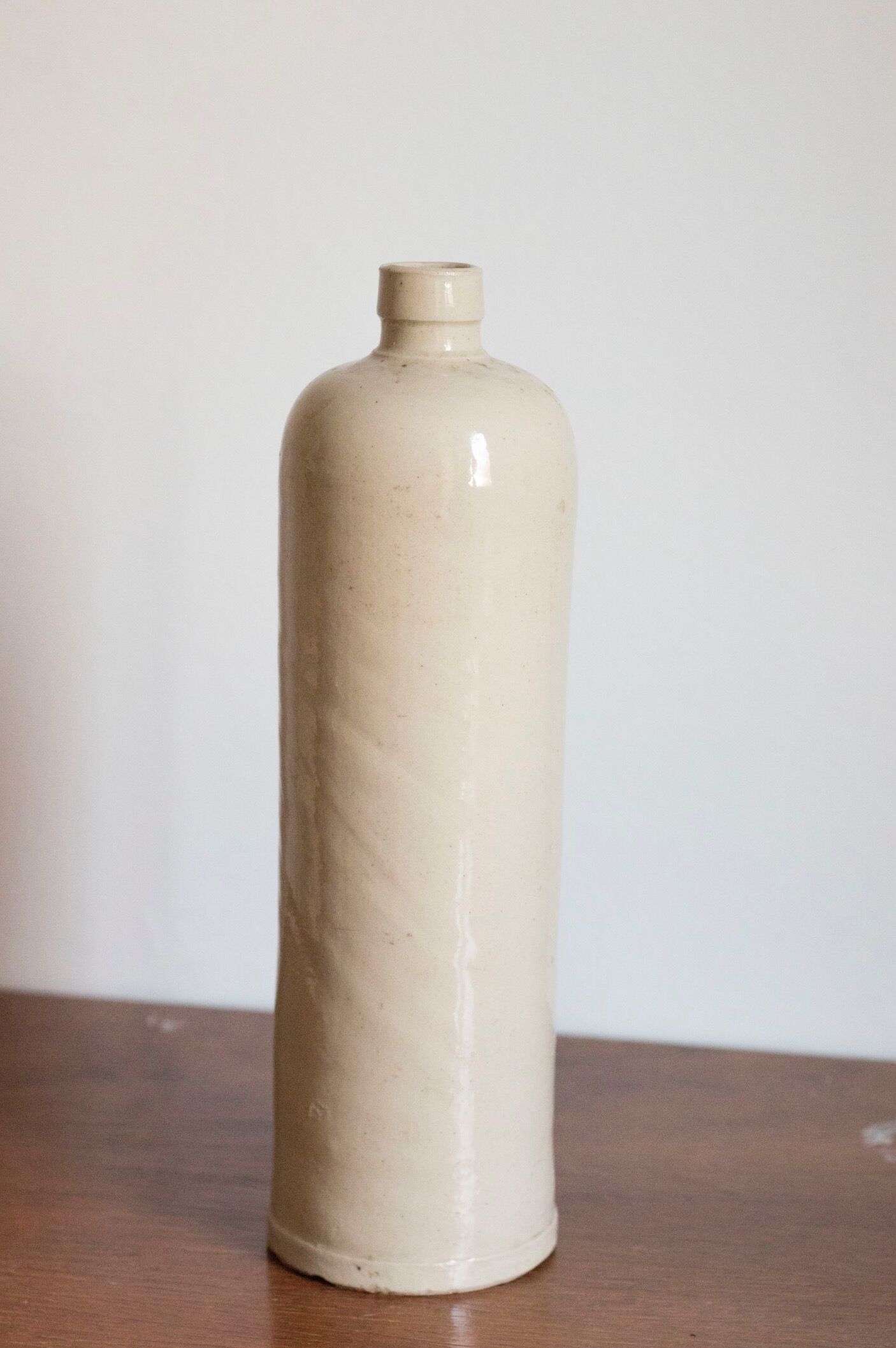 Enamelled stoneware bottle pont des vernes