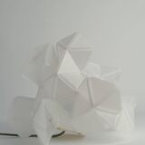 Labyrinth, Hazy, Artisan Light Sculpture with Integrated Fixture, By Republiken