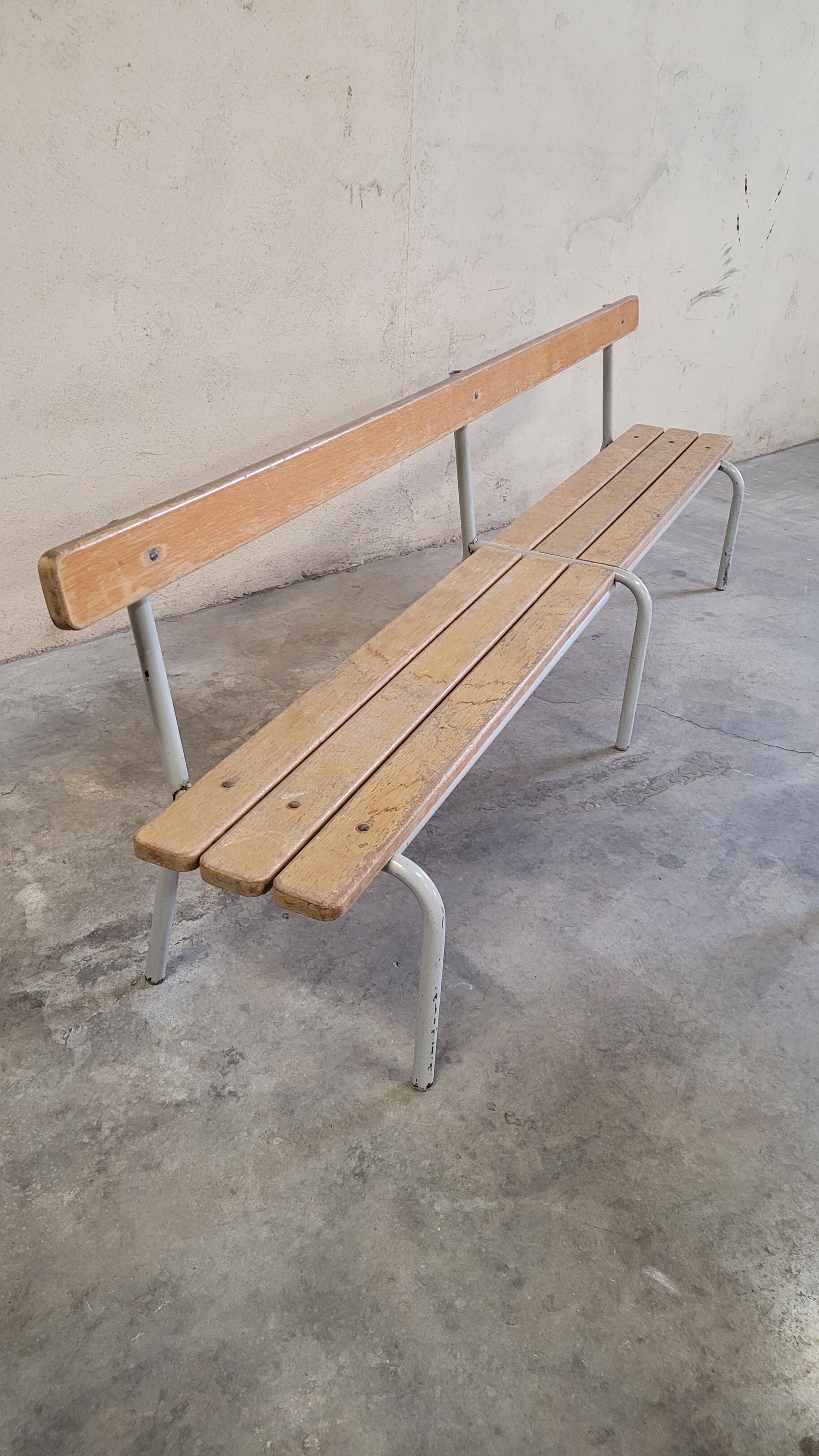Kindergarten bench for children manufactured 1950