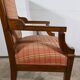 Fauteuil en Acajou Massif, époque Directoire – Début XIXe