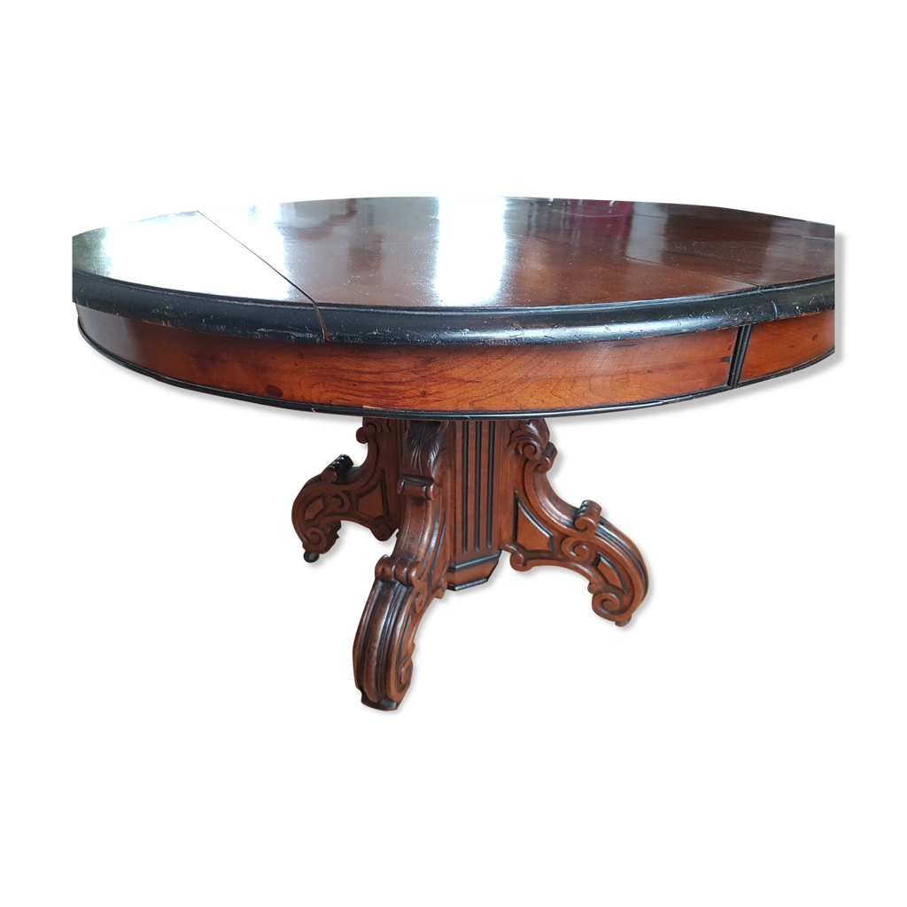 Table ronde noyer Napoléon III | Selency