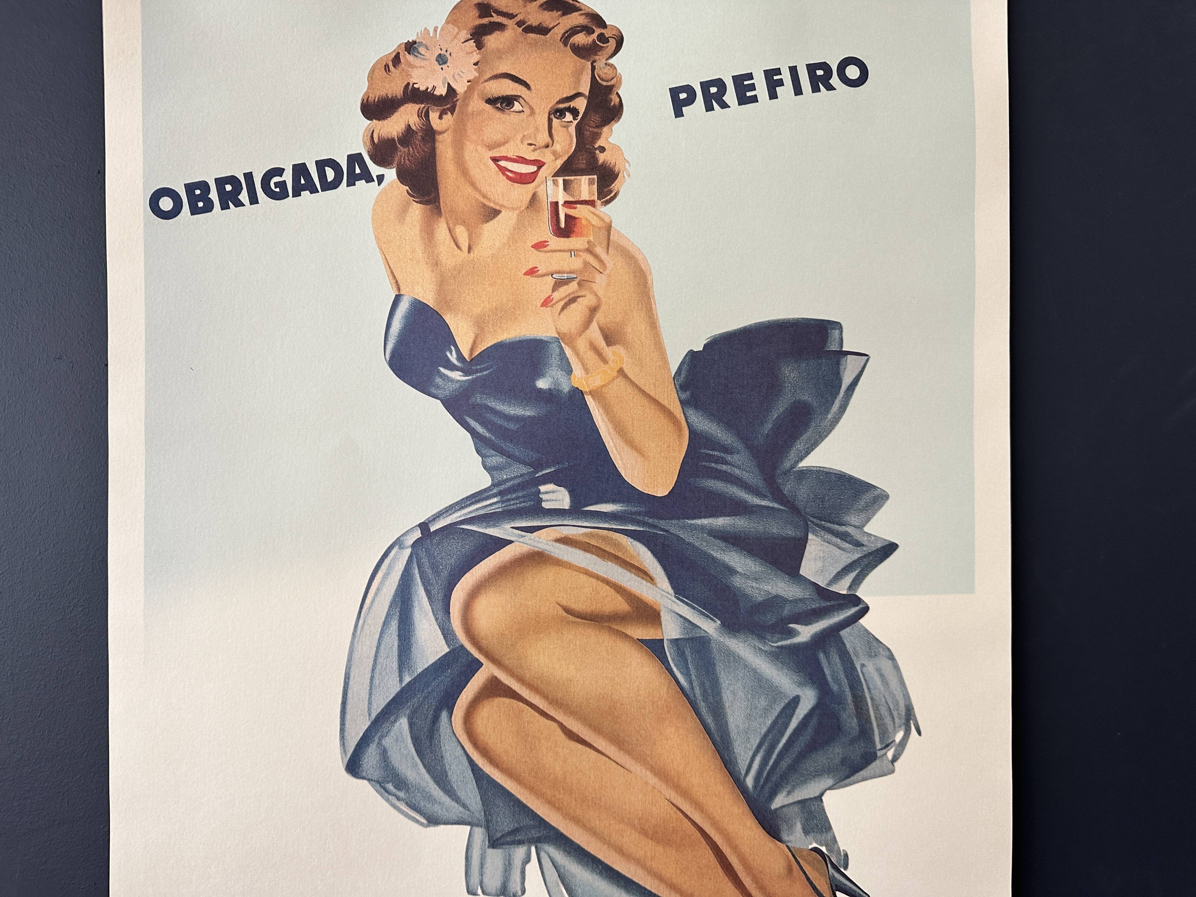 Cinzano advertising poster