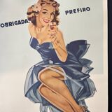 Cinzano advertising poster