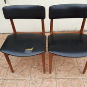 Set of 4 Scandinavian chairs by S. Chrobat for Sax