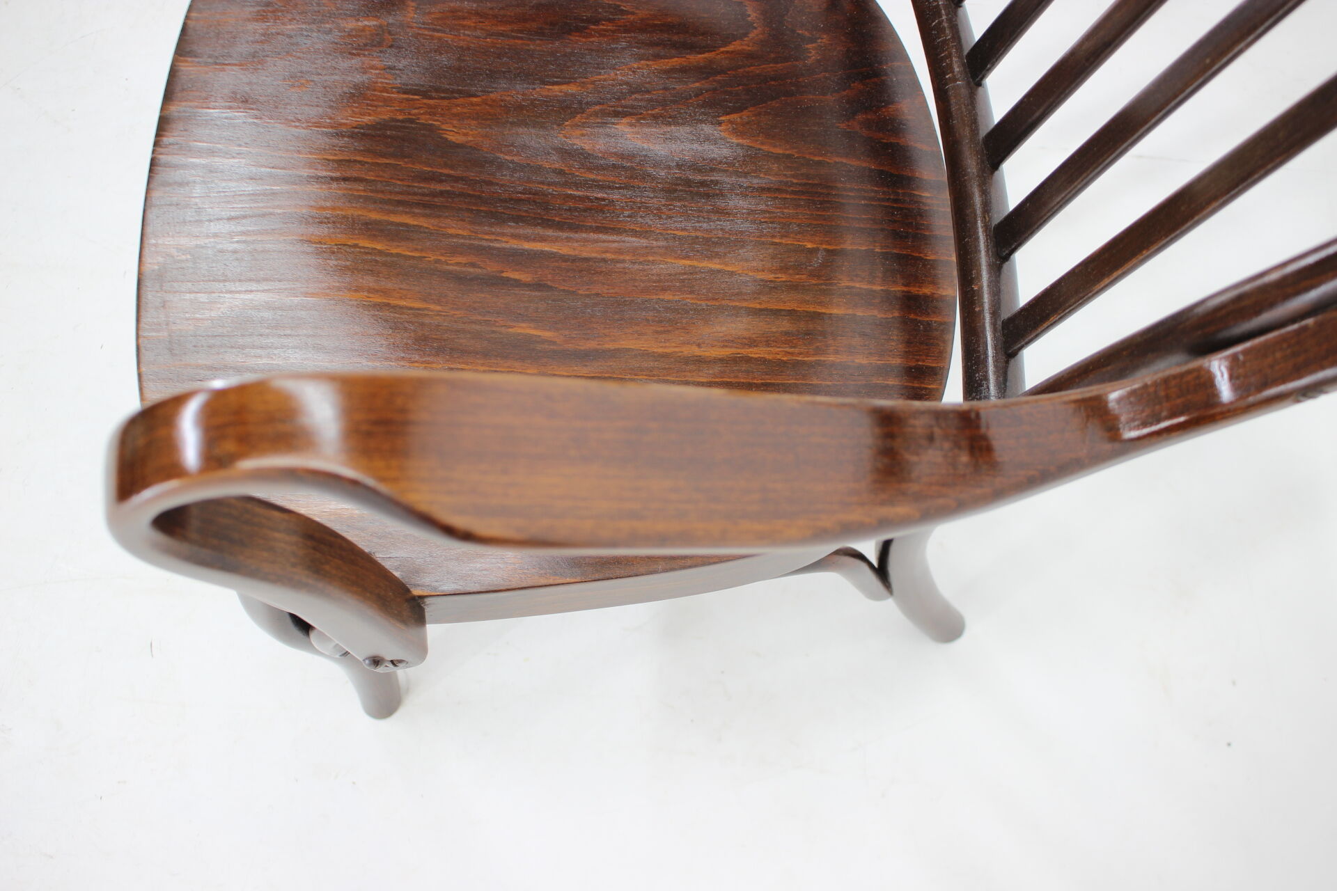 1950s Pair of Josef Frank Bentwood Armchairs no. 752 by Thon