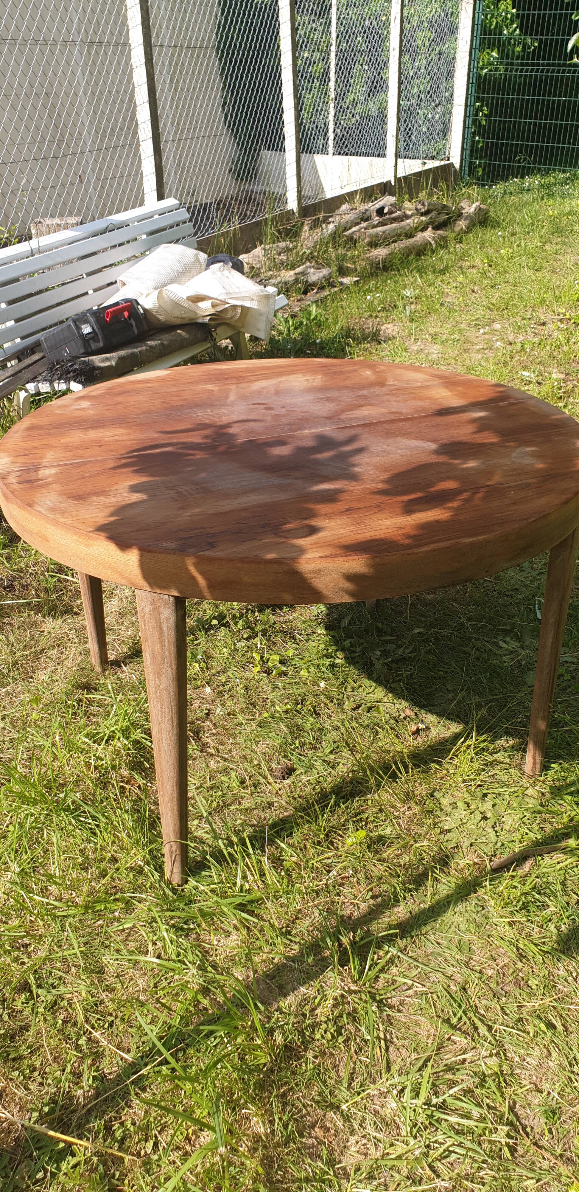 Vintage Danish Rosewood Extendable Dining Table
